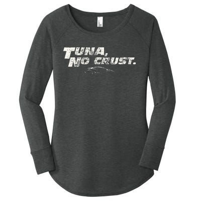 Fast Car Quote Tuna No Crust Women's Perfect Tri Tunic Long Sleeve Shirt