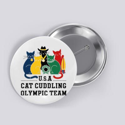 Funny Cat Quote Cat Cuddling Team Cool Button