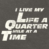 Fast Car Quote I Live My Life A Quarter Mile At A Time Gift Cotton Canvas Backpack