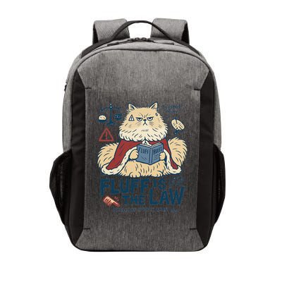 Fluffy Cat Queen Of Static Hair Gift Vector Backpack