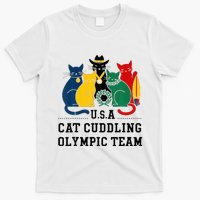 Funny Cat Quote Cat Cuddling Team Cool T-Shirt