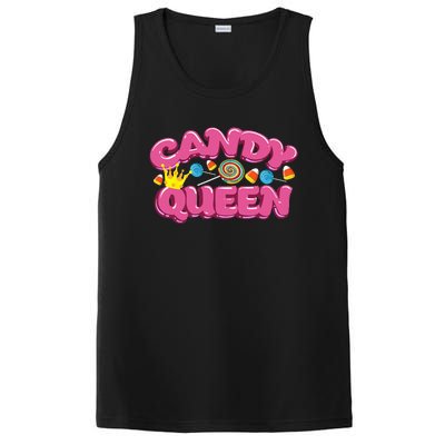 Funny Candy Queen Gift For Lollipop Lover Sweet Tooth Women PosiCharge Competitor Tank