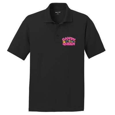 Funny Candy Queen Gift For Lollipop Lover Sweet Tooth Women PosiCharge RacerMesh Polo