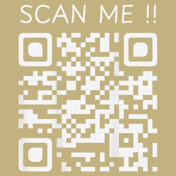 Funny Chill Qr Scan Code Humor Guy Hidden Joke Message Mousepad