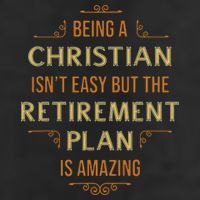 Funny Christian Quote Being A Christian Isn't Easy Trucker Hat