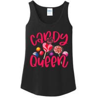 Funny Candy Queen For Lollipop Lover Sweet Tooth Wo Ladies Essential Tank