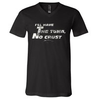 Fast Car Quote Tuna No Crust Gift V-Neck T-Shirt