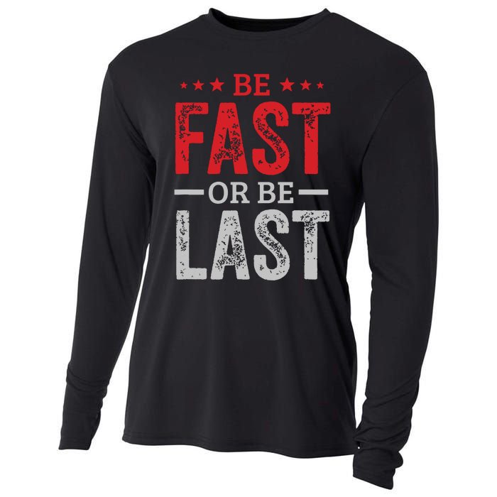 Fast Car Quote Drag Racing Gift For Race Lover Fan Cooling Performance Long Sleeve Crew