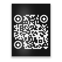 Funny Cat Qr Scan Code Jokes Humor Hidden Message Sarcastic Poster
