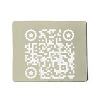 Funny Cat Qr Scan Code Jokes Humor Hidden Message Sarcastic Mousepad