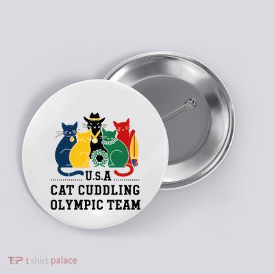 Funny Cat Quote Cat Cuddling Team Cool Button