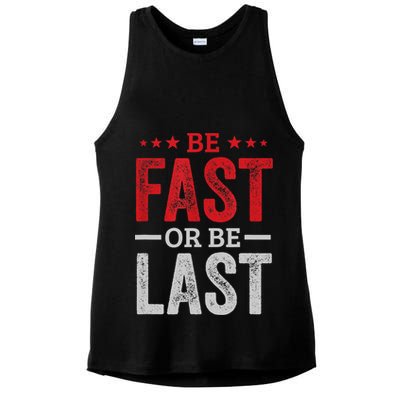 Fast Car Quote Drag Racing Gift For Race Lover Fan Gift Ladies PosiCharge Tri-Blend Wicking Tank