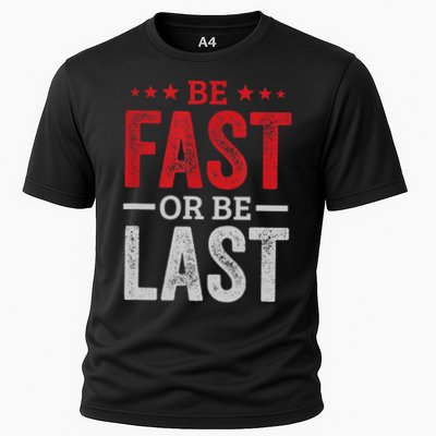 Fast Car Quote Drag Racing Gift For Race Lover Fan Gift Cooling Performance Crew T-Shirt