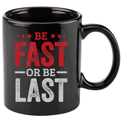 Fast Car Quote Drag Racing Gift For Race Lover Fan Gift 11oz C Handle Ceramic Mug