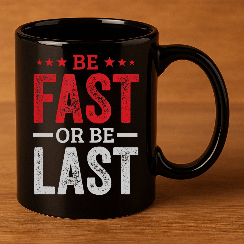 Fast Car Quote Drag Racing Gift For Race Lover Fan Gift 11oz C Handle Ceramic Mug
