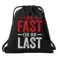 Fast Car Quote Drag Racing Gift For Race Lover Fan Gift Drawstring Bag
