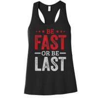 Fast Car Quote Drag Racing Gift For Race Lover Fan Gift Women's Racerback Tank