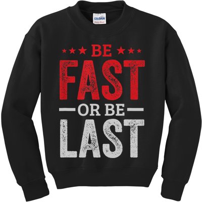 Fast Car Quote Drag Racing Gift For Race Lover Fan Gift Kids Sweatshirt