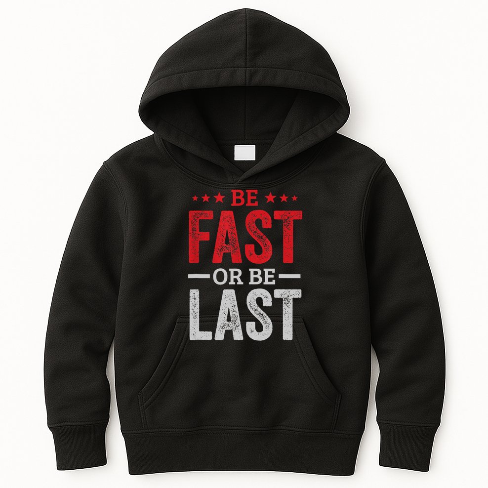 Fast Car Quote Drag Racing Gift For Race Lover Fan Gift Kids Hoodie