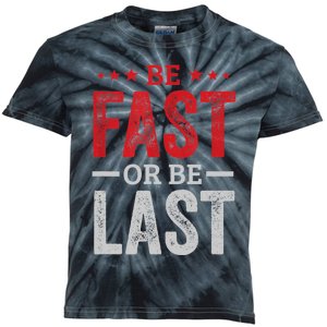 Fast Car Quote Drag Racing Gift For Race Lover Fan Gift Kids Tie-Dye T-Shirt