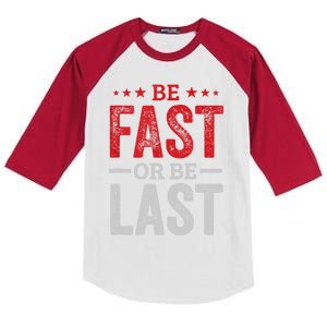 Fast Car Quote Drag Racing Gift For Race Lover Fan Gift Kids Colorblock Raglan Jersey