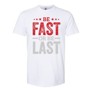 Fast Car Quote Drag Racing Gift For Race Lover Fan Gift Softstyle CVC T-Shirt