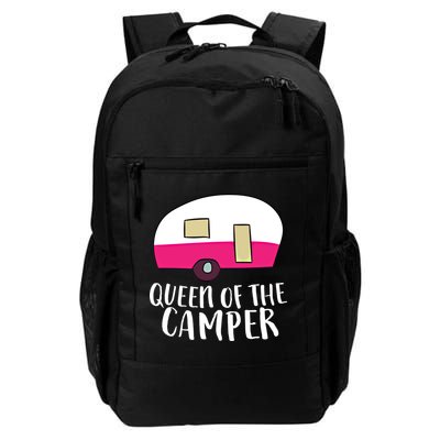Funny Camping Queen Of The Camper Rv Camper Mom Camper Queen Gift Backpack