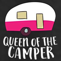 Funny Camping Queen Of The Camper Rv Camper Mom Camper Queen Gift Adult Drive Performance Visor