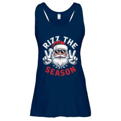 Funny Christmas Riz Zmas Santa Xmas Rizz The Season Bruh Ladies Essential Flowy Tank