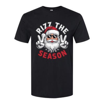 Funny Christmas Riz Zmas Santa Xmas Rizz The Season Bruh Softstyle CVC T-Shirt