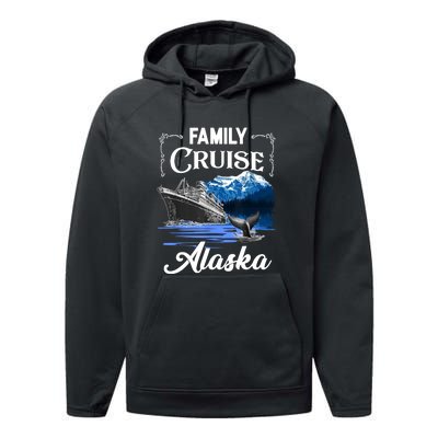 Family Cruise Retro Alaska Performance Fleece Hoodie