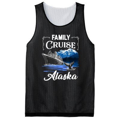 Family Cruise Retro Alaska Mesh Reversible Basketball Jersey Tank