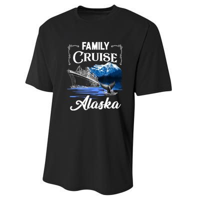 Family Cruise Retro Alaska Performance Sprint T-Shirt