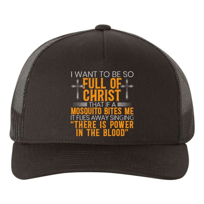 Funny Christian Religious Servant Of God Faithful Jesus Yupoong Adult 5-Panel Trucker Hat