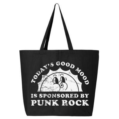 Funny Cute Retro Vintage Punk Rock 25L Jumbo Tote