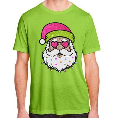 Funny Cool Retro Groovy Santa Claus Adult ChromaSoft Performance T-Shirt