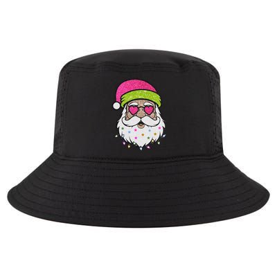 Funny Cool Retro Groovy Santa Claus Cool Comfort Performance Bucket Hat