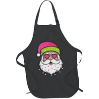 Funny Cool Retro Groovy Santa Claus Apron