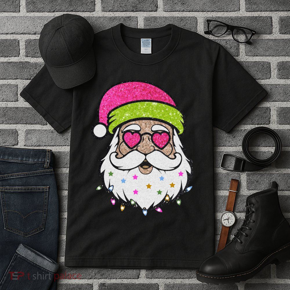 Funny Cool Retro Groovy Santa Claus Tall T-Shirt
