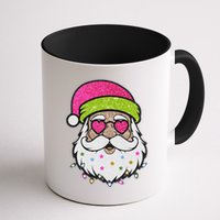 Funny Cool Retro Groovy Santa Claus Mug