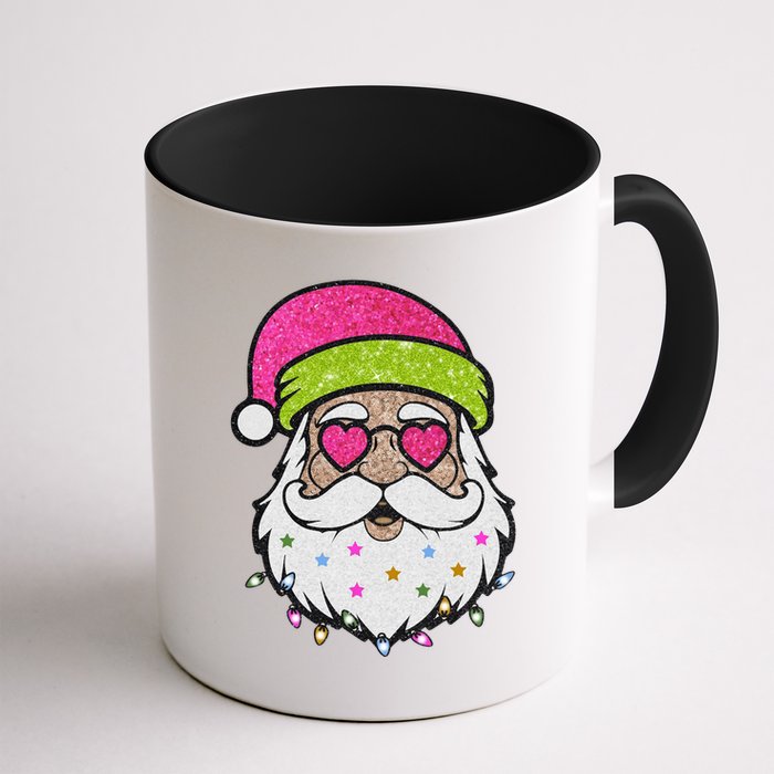 Funny Cool Retro Groovy Santa Claus Mug