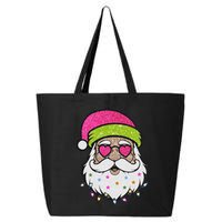 Funny Cool Retro Groovy Santa Claus 25L Jumbo Tote