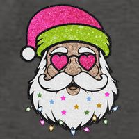 Funny Cool Retro Groovy Santa Claus Vector Backpack