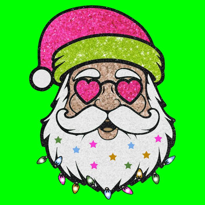 Funny Cool Retro Groovy Santa Claus T-Shirt