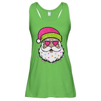 Funny Cool Retro Groovy Santa Claus Ladies Essential Flowy Tank