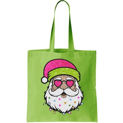 Funny Cool Retro Groovy Santa Claus Bag