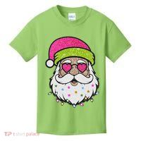 Funny Cool Retro Groovy Santa Claus Kids T-Shirt