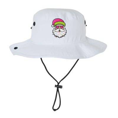 Funny Cool Retro Groovy Santa Claus Legacy Cool Fit Booney Bucket Hat