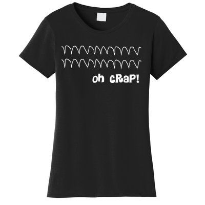 Funny Cardiac Rhythm Oh Crap Nurse Women's T-Shirt