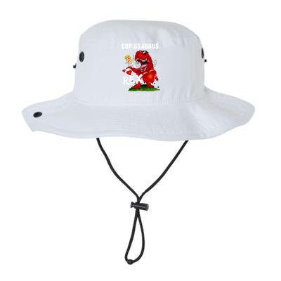 Funny Cupidsaurus Rex Dabbing Cupid Dinosaur Valentine's Day Gift Legacy Cool Fit Booney Bucket Hat